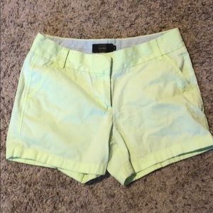 J Crew women’s chino shorts